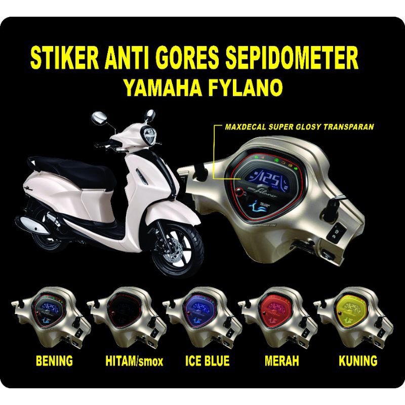 stiker antigores spidometer Grand FILANO