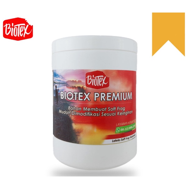 Biotex Premium Bahan Bikin Soft Frog 900 ml ♘