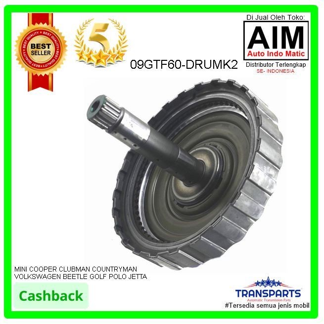 Drum K2 Matic Mini Volkswagen 6speed Auto Kit 09GTF60-DRUMK2