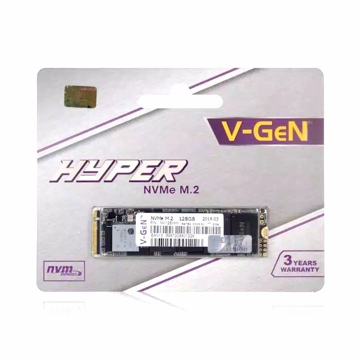 SSD VGEN SSD 128GB NVMe M.2 Hyper