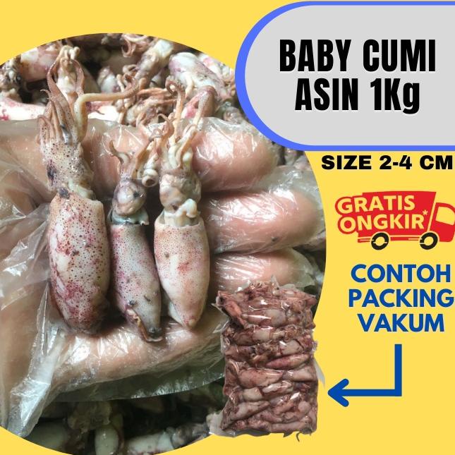 

♚ Baby Cumi Asin Baby Fresh 1KG ✵