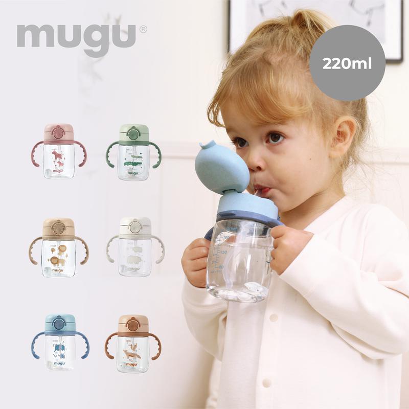 Mugu - Wheat Straw Tritan Training Bottle / Botol Minum Anak