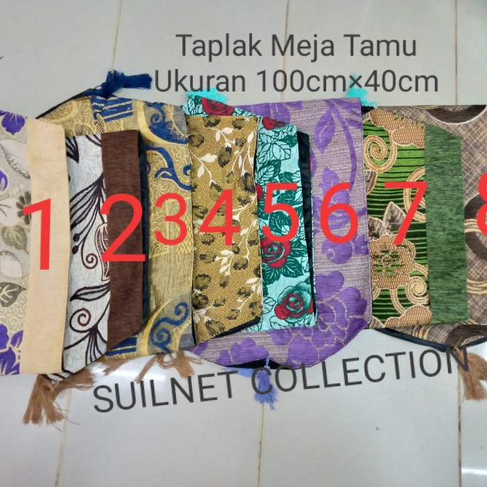 BOUTIQUE - taplak meja tamu minimalis mewah