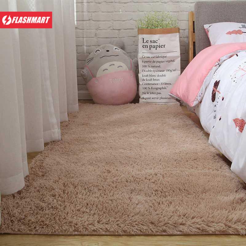 Flashmart Karpet Matras Bulu Non-Slip Living Room Rug 60x120cm - DE2002