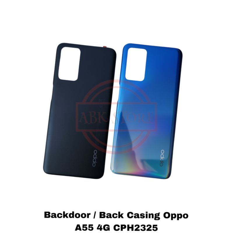 TUTUP BELAKANG BATERAI BACKDOOR BACKCOVER OPPO A55 4G CPH2325 BACK CASING COVER BATERAI