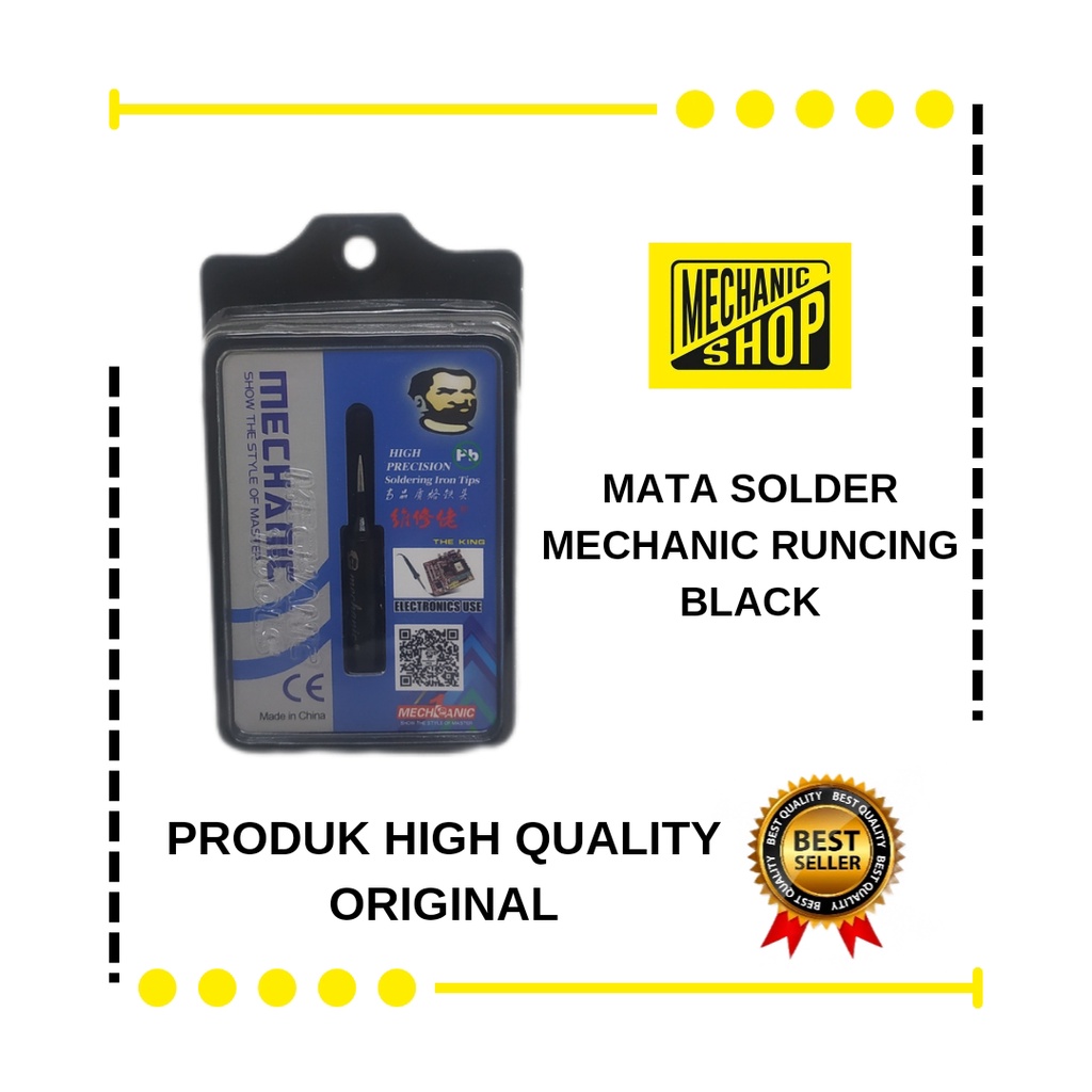 MATA SOLDER MECHANIC RUNCING (BLACK)