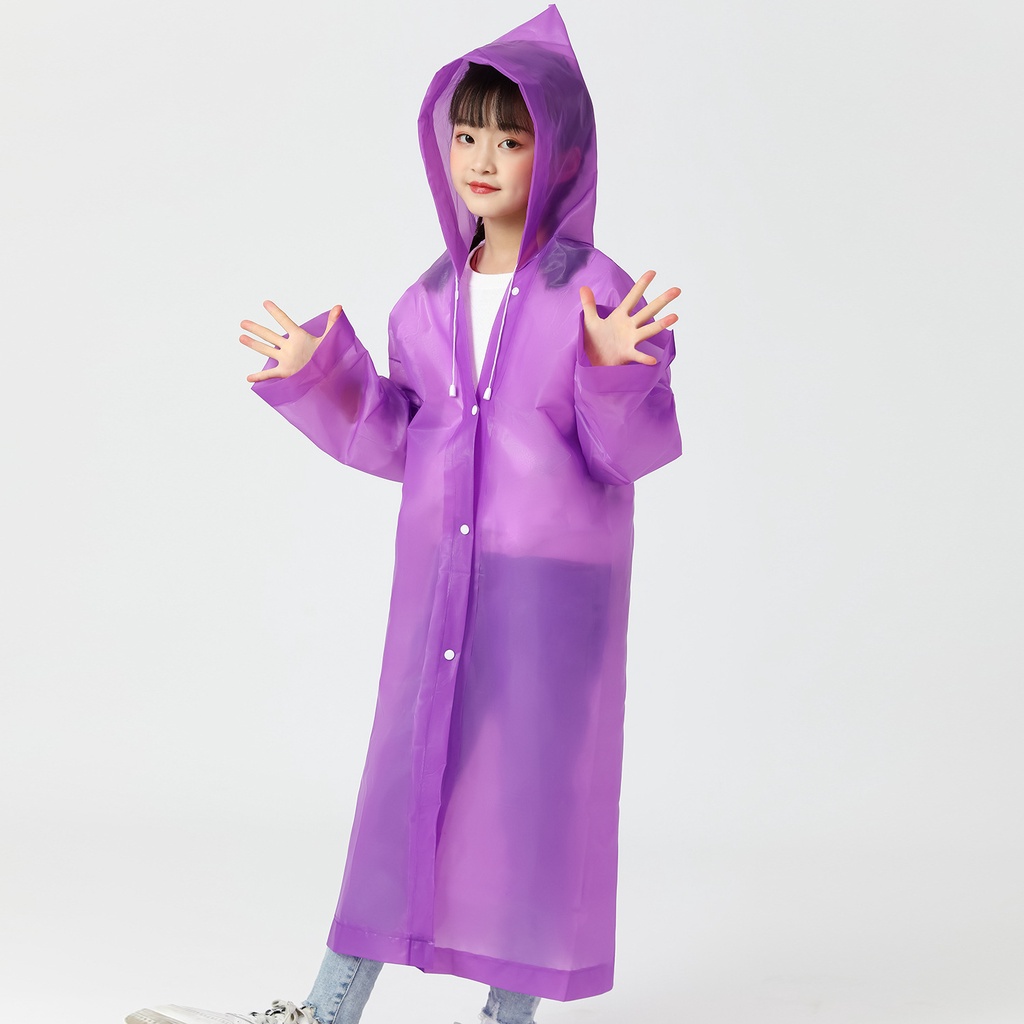 BS568 Jas Hujan Anak Eva Kids / Raincoat / Mantel Hujan Anak