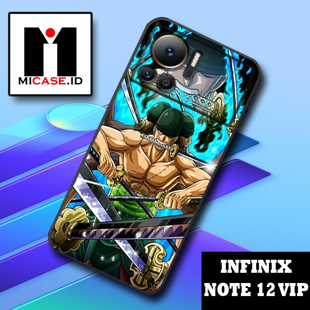 Case INFINIX NOTE 12 VIP - Casing INFINIX NOTE 12 VIP Fashion Case Terbaru 2022 MI.CASE [ ANIME ONE 