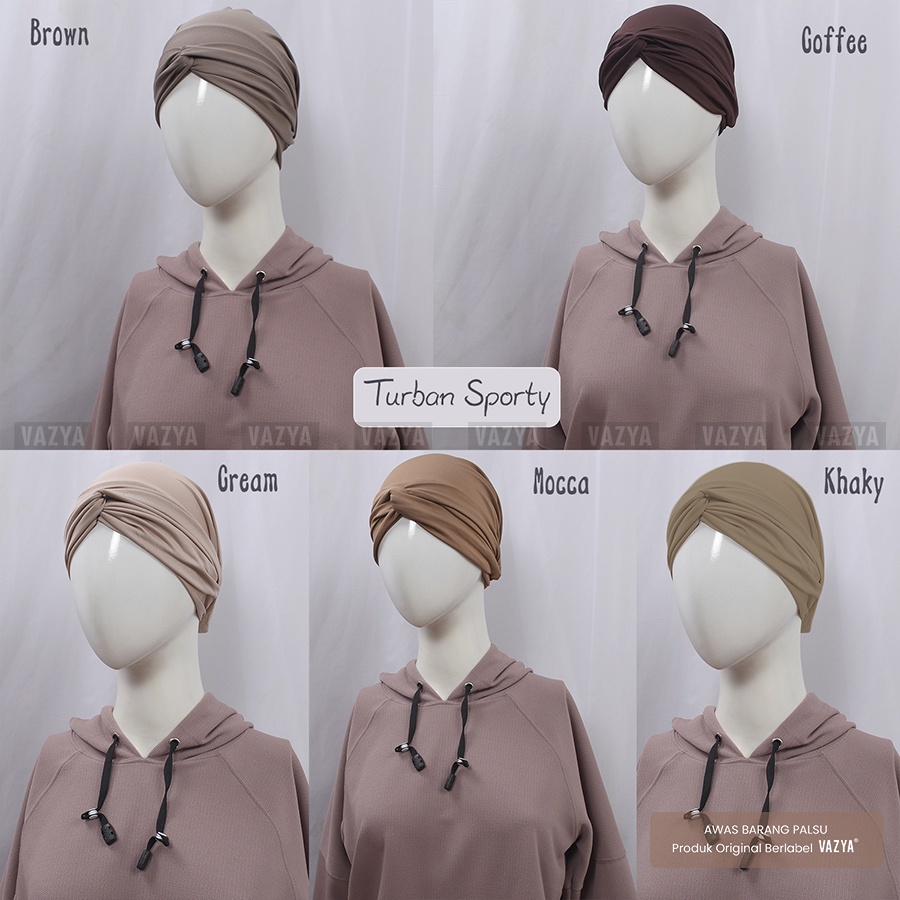 Turban Instan Sporty / HIjab Olahraga