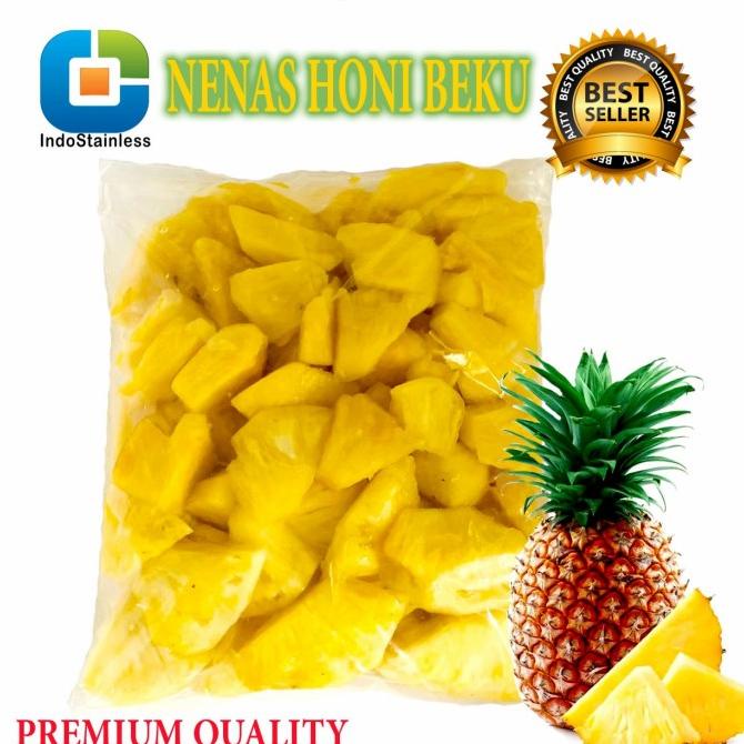 

[PROMO!!] DAGING BUAH NANAS HONEY FROZEN 1 KG/HONEY PINEAPLLE rah03