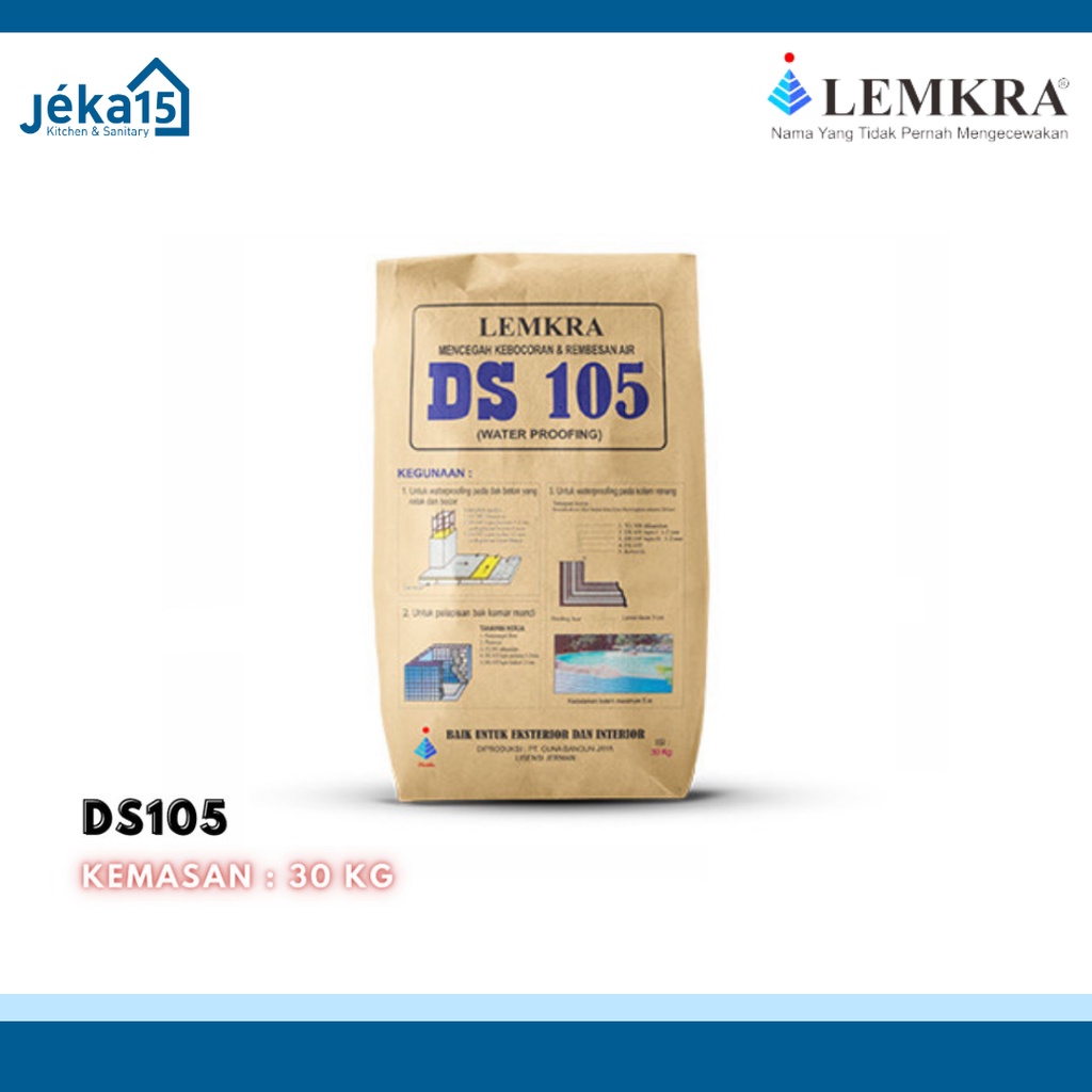 SEMEN LEMKRA | SEMEN PEREKAT KERAMIK DINDING | SEMEN ANTI BOCOR | 30KG