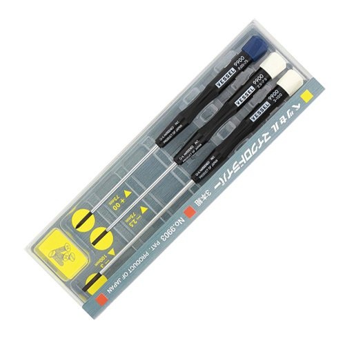 Micro Screwdriver Set Vessel 9903 Obeng Mini 3-Piece