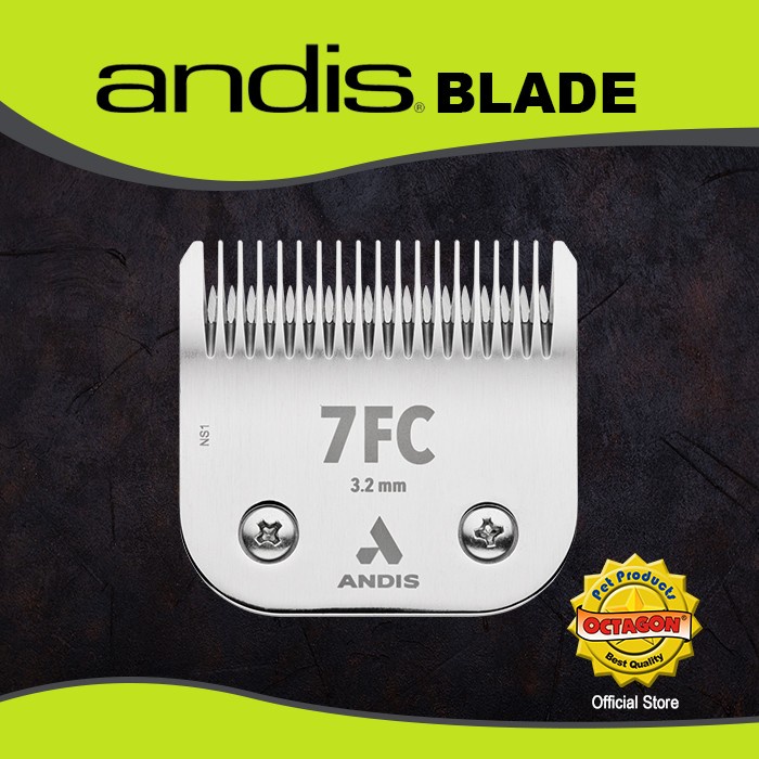 ANDIS BLADE 7FC ULTRAEDGE 3,2mm - BLADE PENGGANTI ANDIS AGC2