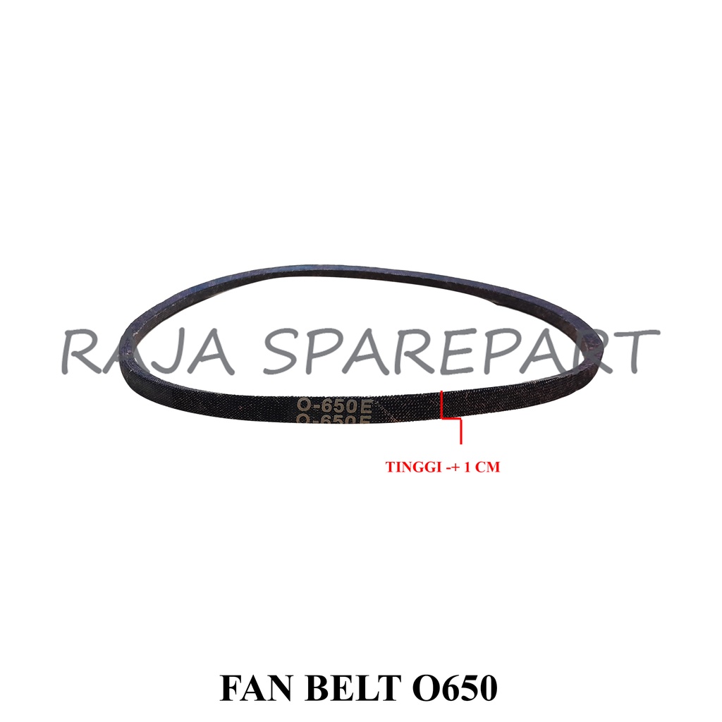 V BELT MESIN CUCI/VANBLET MESIN CUCI/FAN BELT O650