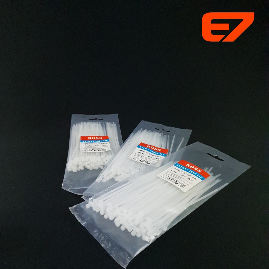 Kabel Ties 150mm - Cable Ties 100pcs