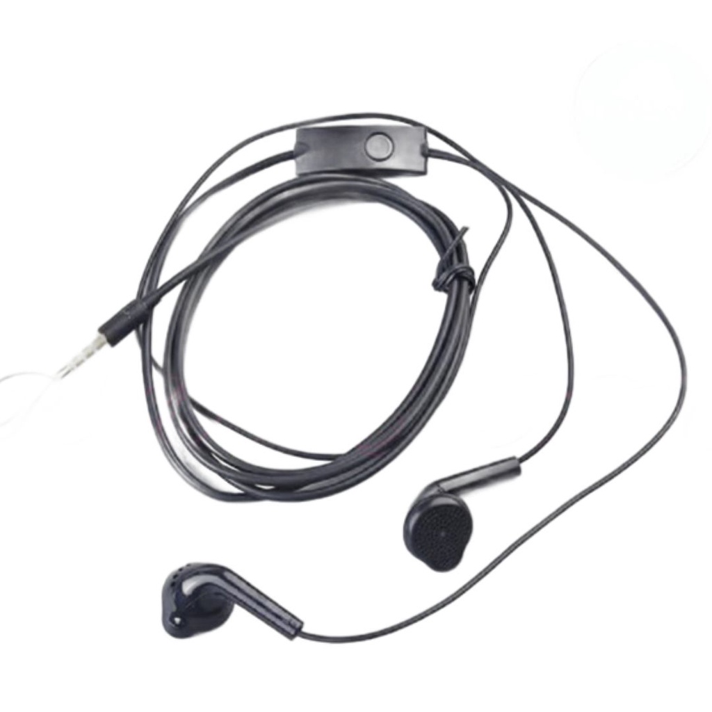 HEADSET SAMSUNG ORIGINAL COPOTAN | MADE IN INDONESIA COLOKAN WARNA HITAM COCOK UNTUK ALL ANDROID/ SEMUA TYPE