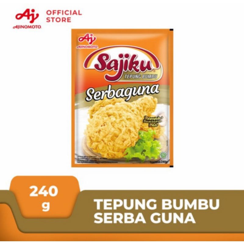 

Sajiku Tepung Bumbu Serbaguna 220gr