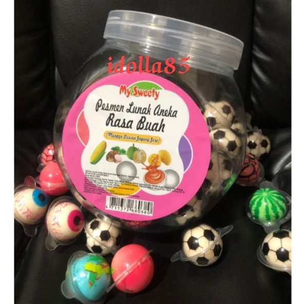 

[Ready]Bisa Cod- PERMEN BOLA MY SWEETY / MY SWEETY PERMEN LUNAK ANEKA BUAH