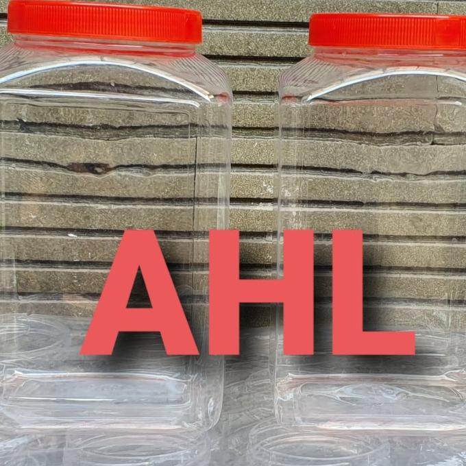 toples plastik 4 liter dengan tutup/toples cupang/toples makanan kue |gat