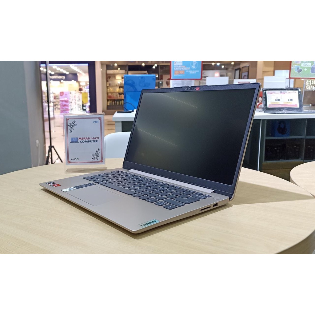 Laptop Slim Terbaru Lenovo Ideapad Slim 1 14 AMD Ryzen 3 7320U 16GB DDR5 512GB 14FHD Windows 11 Home + OHS Original