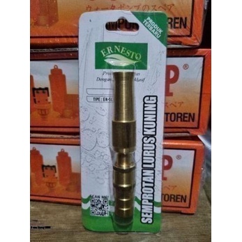 semprotan air lurus kuningan ernesto