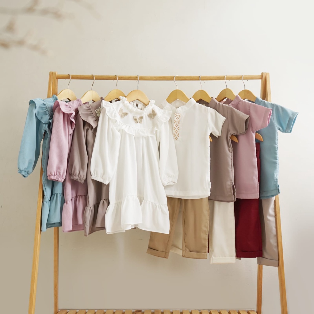 BROTHERS KIDS WEAR - KAMA KOKO SET KALULA DRESS BAJU LEBARAN ANAK BAJU MUSLIM ANAK KOKO PUTIH ANAK S