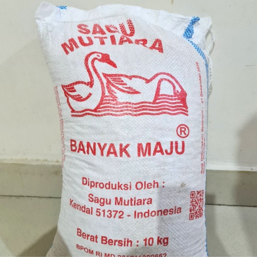 

Sagu Mutiara Lokal / Sagu Mutiara Warna-Warni Cap Angsa / 10 Kg