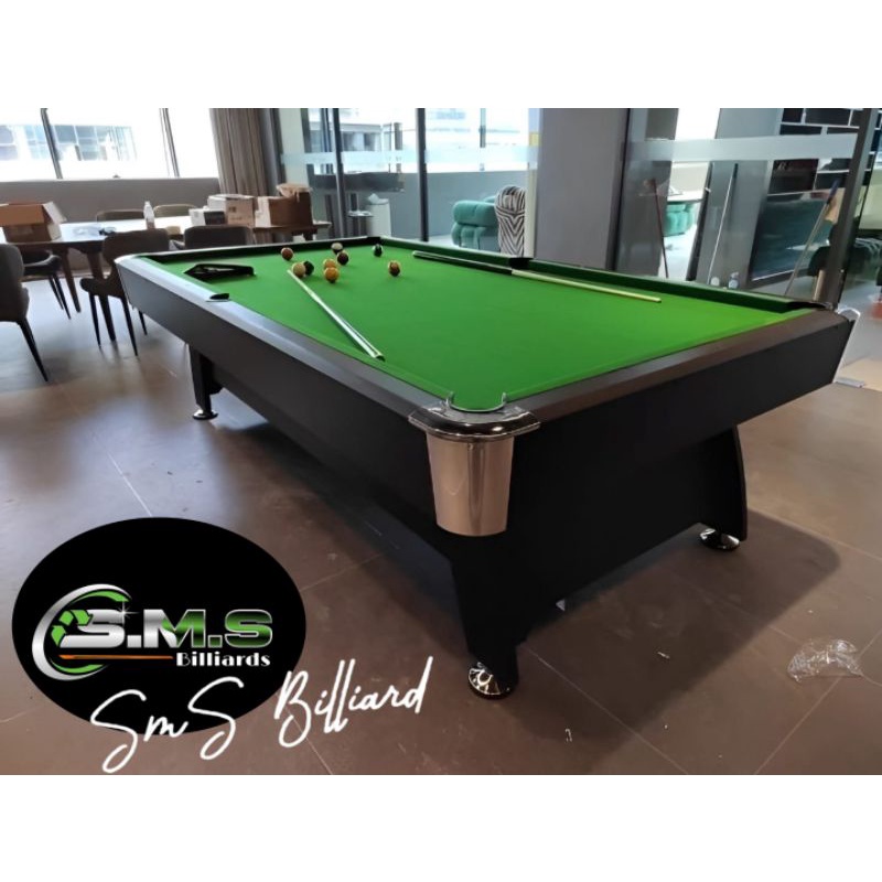 Meja Billiard Biliar Bilyar 8ft 8feet Batu Marmer Full set Elegant