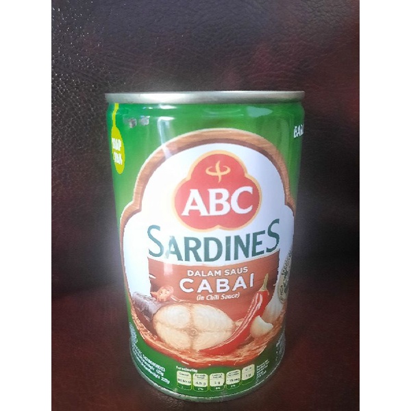 

Sardines ABC Saus Cabai 425 gr