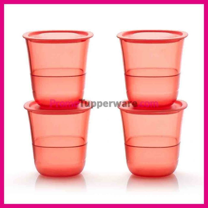 Crystalline Low Glass Tupperware
