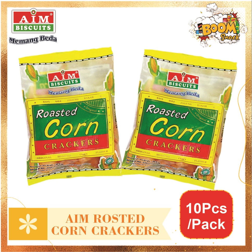 AIM Rosted Corn Crakers Kemasan 35 gram isi 10pcs