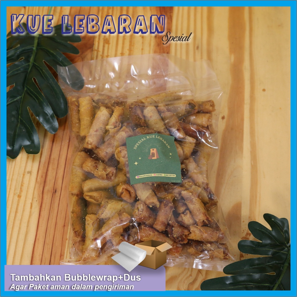 

Sumpia Udang Snack Kemasan 500gr - Spesial Kue Lebaran