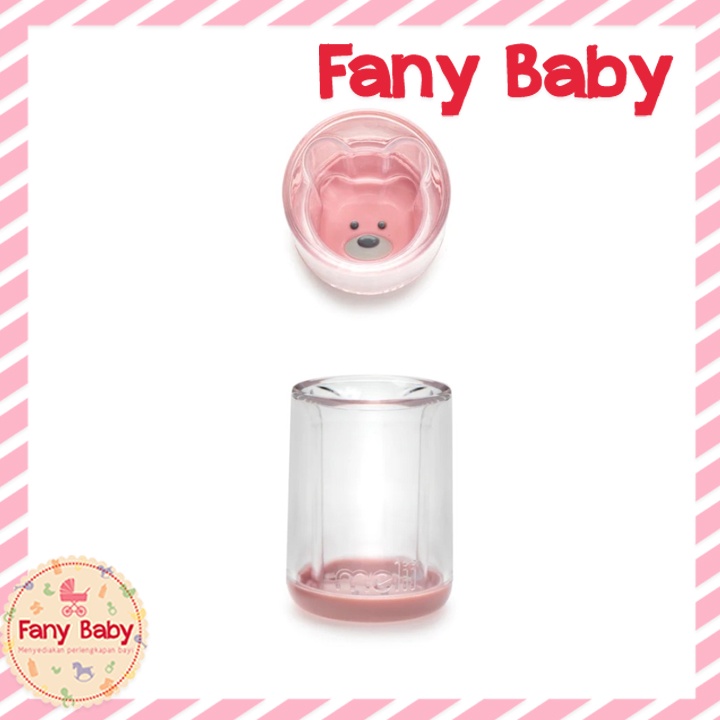 MELII BABY DOUBLE WALLED BEAR CUP 145ML 1PCS