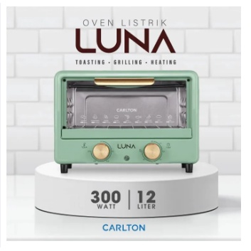 Oven Listrik Luna Carlton 12L 300watt