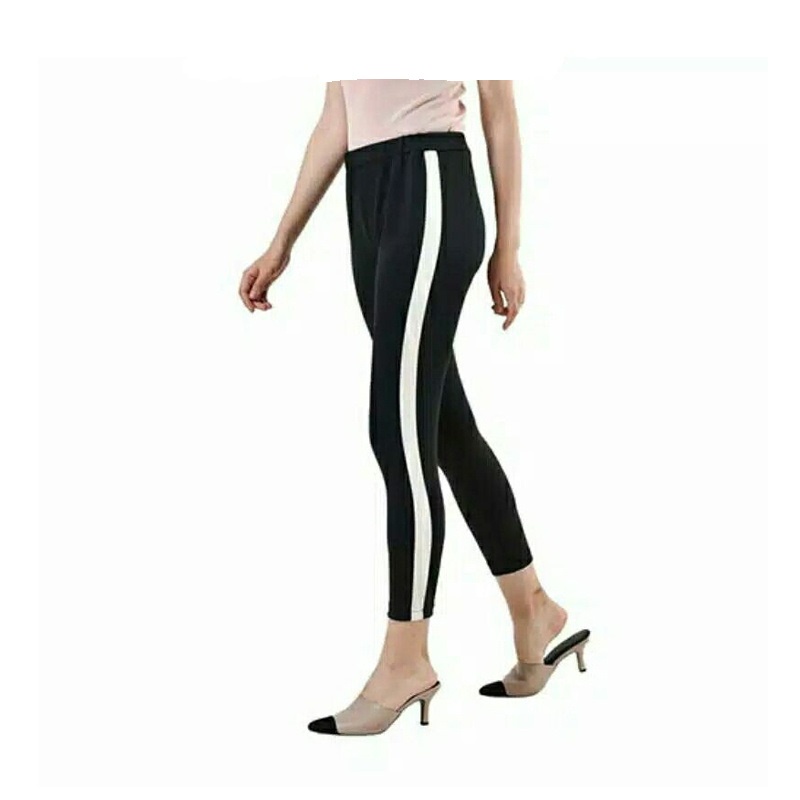 Celana Legging Wanita Stripe List Satu Cl08