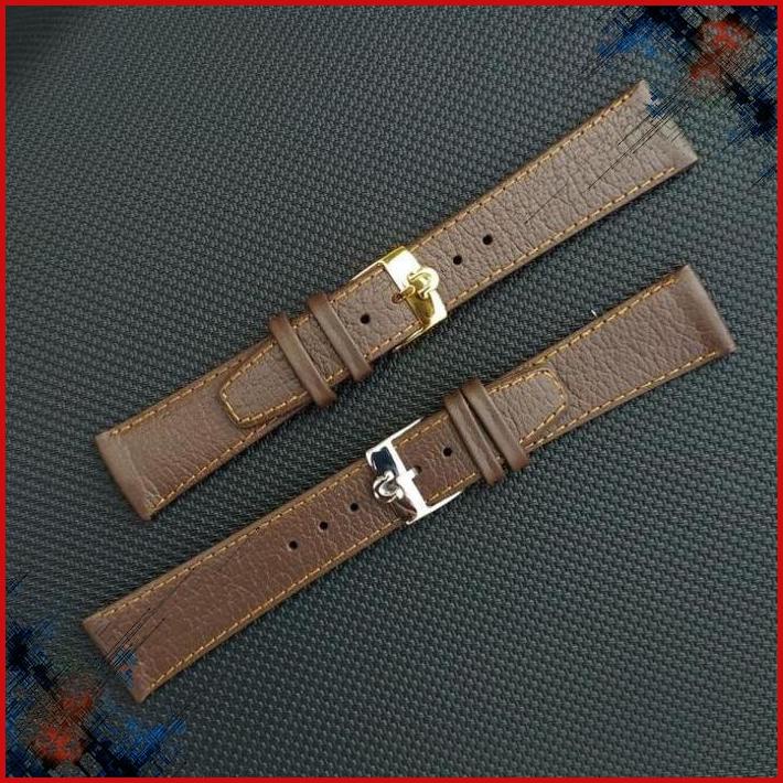 (TJT) STRAP TALI JAM TANGAN OMEGA SPEEDMASTER 20MM COKLAT TUA