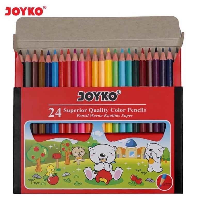 

10.10 MALL Color Pencil / Pensil Warna Joyko CP-S24 / 24 Warna