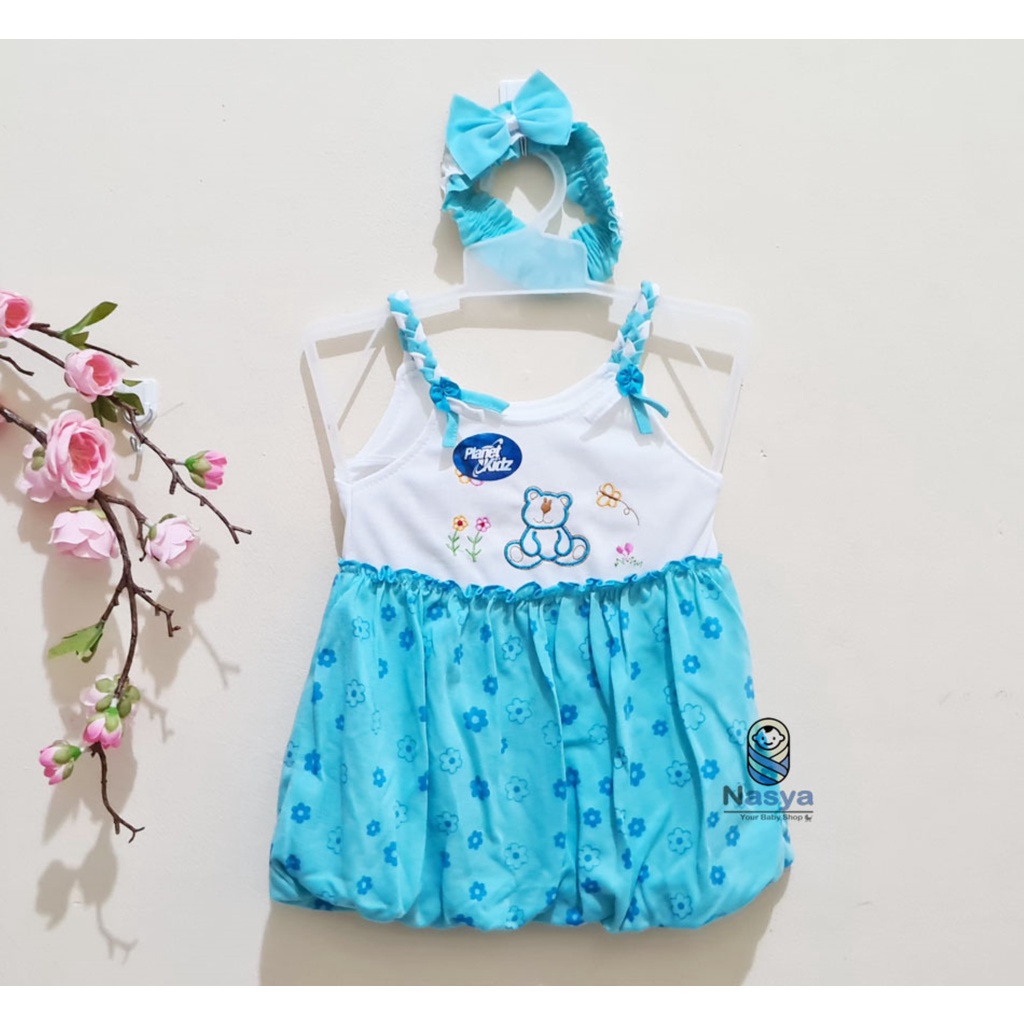 [P-017] Dress Bayi (0-6 bulan) / Setelan Bayi Perempuan Bebek