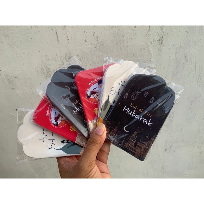 Amplop lebaran idul fitri motif karakter murah uk mini dan medium, motif masjid motif random motif unik