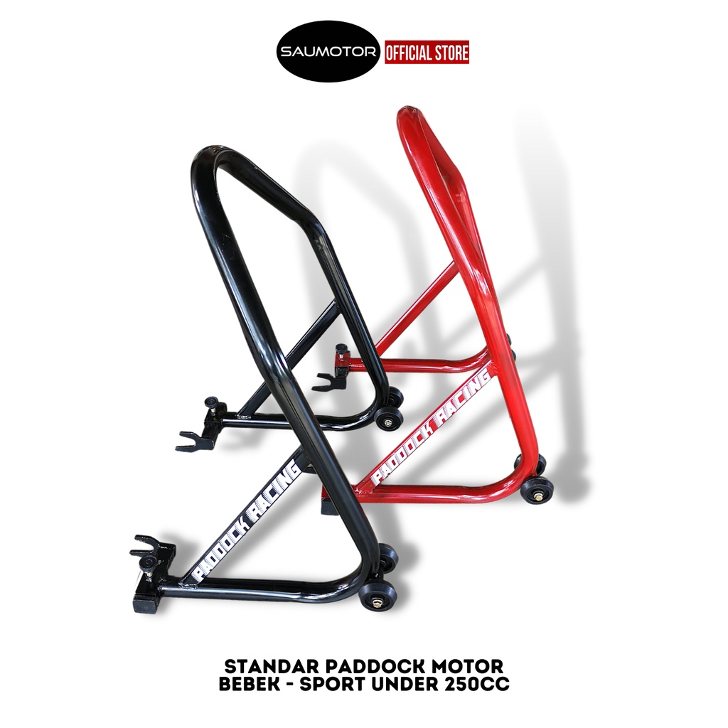 Saumotor Standar Paddock Bulat Motor Universal Pedok Motor 2 In 1 Padock Ninja Rr Vixion Cbr150 Gsx 