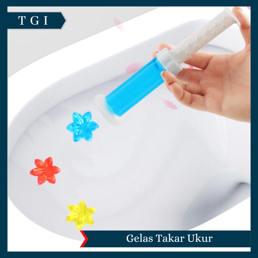 TGI - PARFUM TOILET / STERIL PEWANGI WC / FRAGRANCE GEL TOILET CLEANER KLOSET / GEL PENGHARUM KLOSET WC ANTI BAU