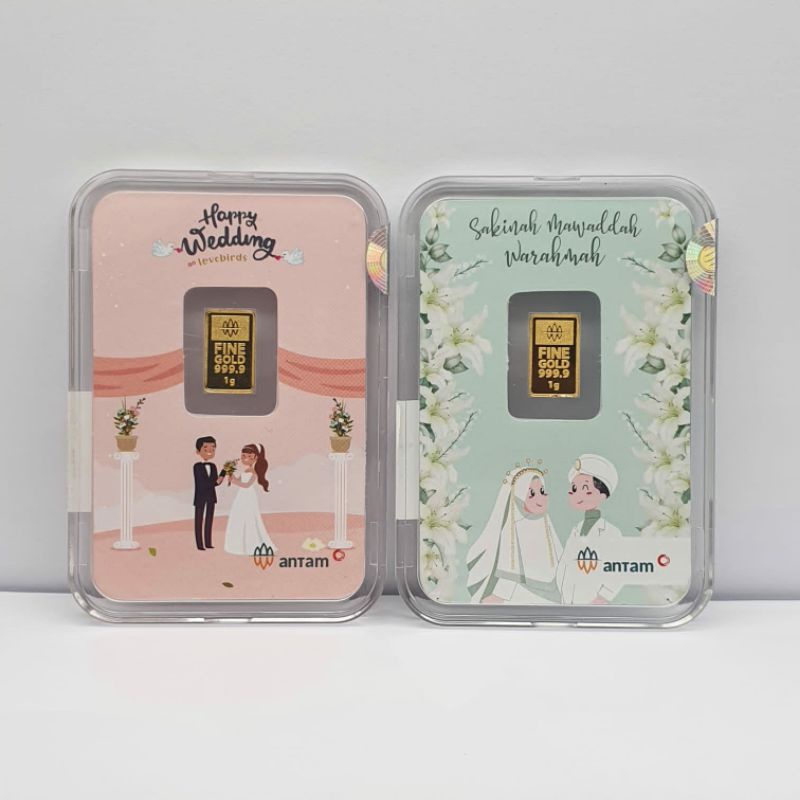 Wedding Gift Series | Hampers Wedding| Kado Nikah | Antam Fine Gold