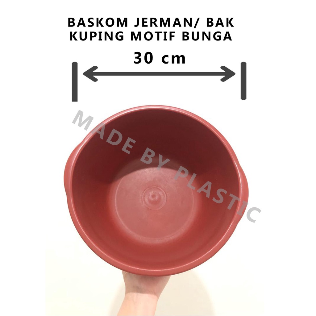 Baskom Plastik Besar 30 cm Baskom Jerman Baskom Serbaguna