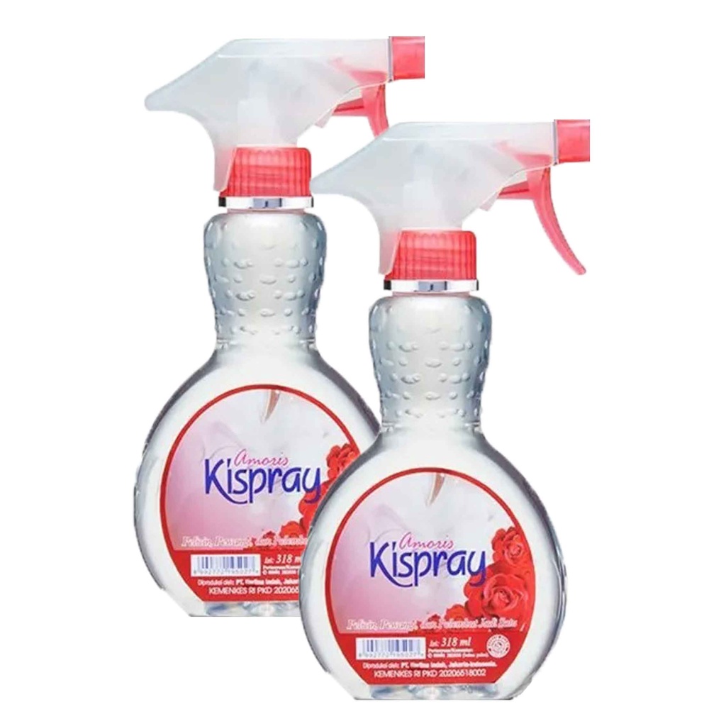 Kispray Botol / Kispray Merah / Amoris / 318ml