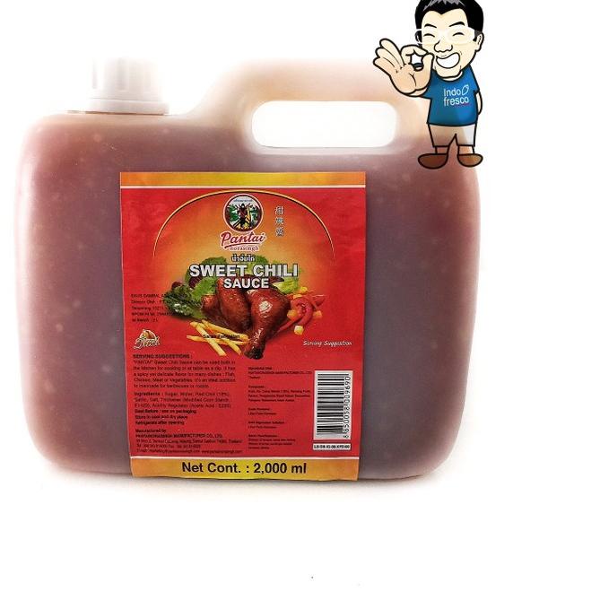 

► Pantai Norasingh Sweet Chilli Sauce- Saus Sambal Manis Thai Jerigen 2L ☎