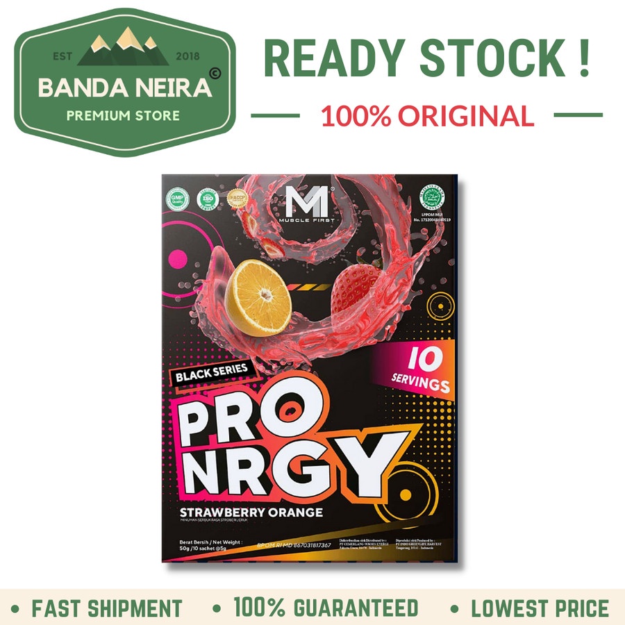 M1 MUSCLE FIRST MUSCLEFIRST PRO NRGY PRONRGY PRO ENERGY PROENERGY | 1 SACHET | 1 SAJIAN | 5 GR