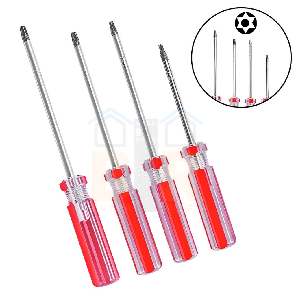 Obeng Magnet Kepala Bintang Torx CR-V Presisi T15-T30