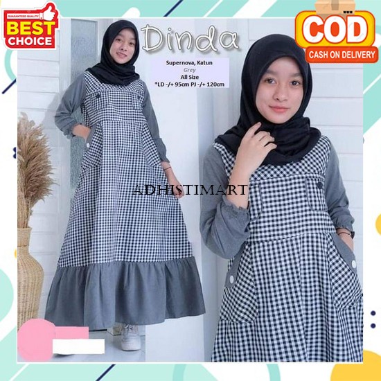 Gamis Anak Tanggung Usia 10-11-12-13-14-15 Tahun Luan Dress Kids Bahan Crinkle Dot Premium Mix Wolly