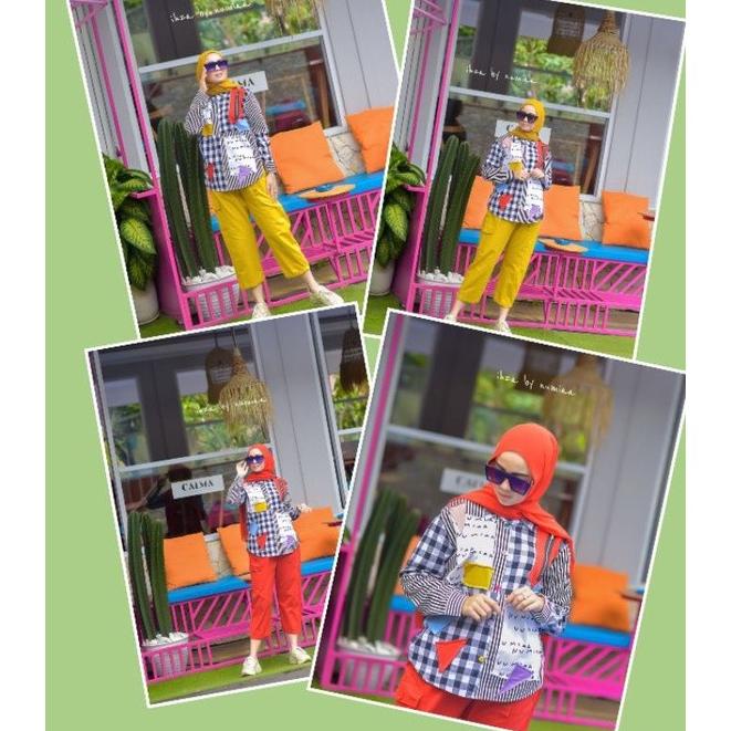 PROMO Numiaa Kaos Terbaru / Numiaa Set Celana