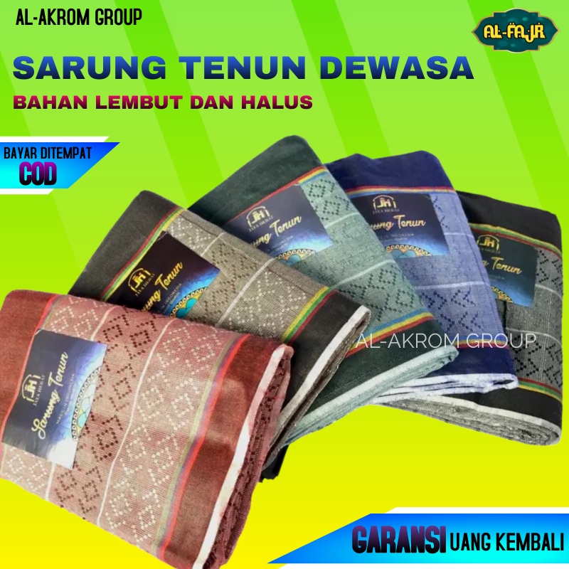 Sarung Tenun Murah Motif Dobby untuk Anak dan Dewasa